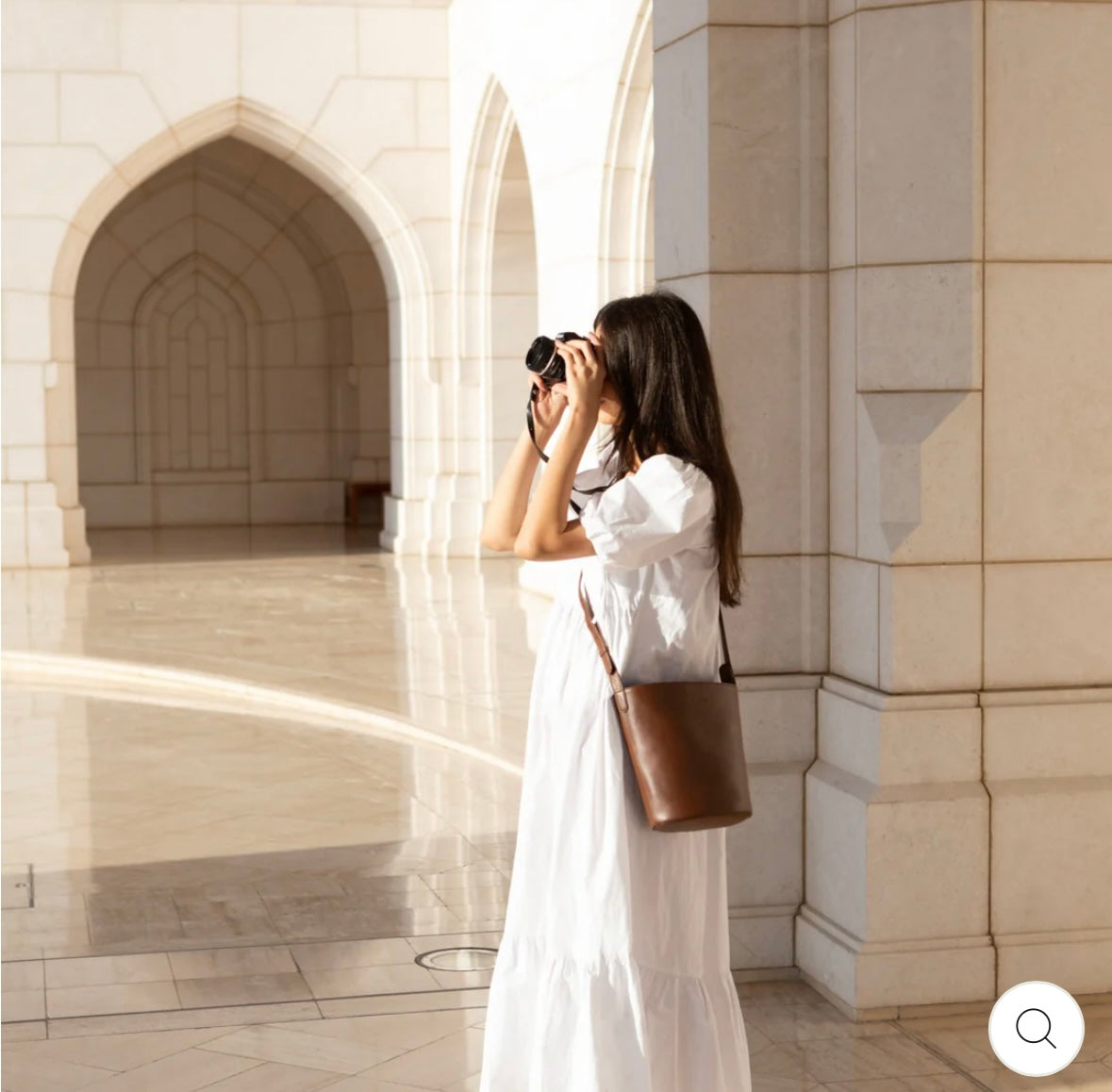 Petit sac seau cannelle