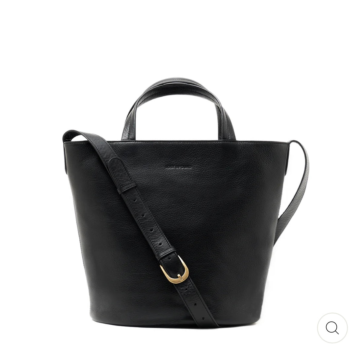 Grand sac seau noir